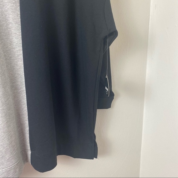 Jolie & Joy Women Black and Gray Color Block Light Weight Sweater. Sz 3X - Picture 5 of 14